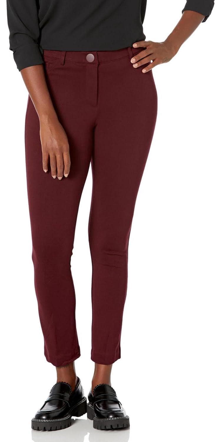 Briggs New York Women’s High Rise Skinny Knit Ponte Pant