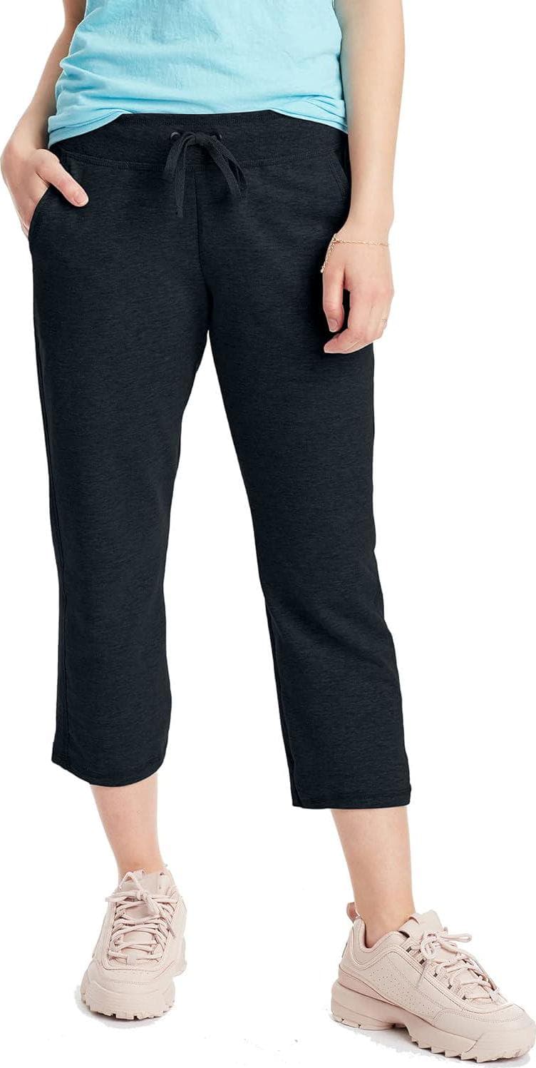Hanes Women’s Sweatpants, French Terry Capris, Women’s Capri Joggers